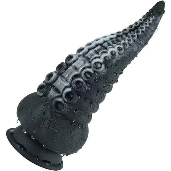 tentacle black dildo